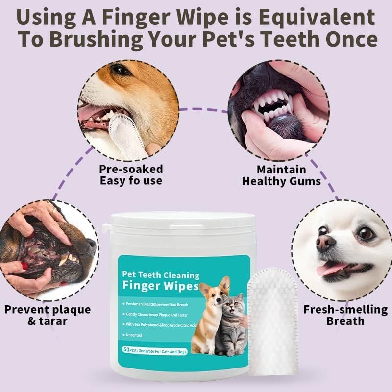 Disposable Dental Finger Wipes