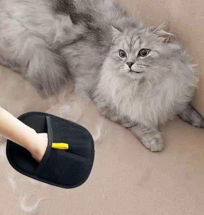 Pet Hair Removal Glove – Reduce Shedding Easily